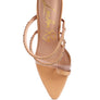 TICKLE ME HIGH HEELED TOE RING SANDALS