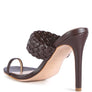 HIGH PERKS WOVEN STRAP TOE RING SANDALS