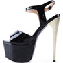 BEWITCH ULTRA HIGH HEELED ANKLE STRAP SANDAL