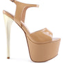 BEWITCH ULTRA HIGH HEELED ANKLE STRAP SANDAL