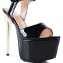 BEWITCH ULTRA HIGH HEELED ANKLE STRAP SANDAL