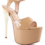BEWITCH ULTRA HIGH HEELED ANKLE STRAP SANDAL