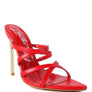 NIGHTCLUB HIGH HEELED NEON ANIMAL SANDALS
