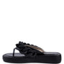 XING METAL CHAIN THONG SANDALS