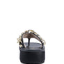 XING METAL CHAIN THONG SANDALS