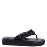 XING METAL CHAIN THONG SANDALS