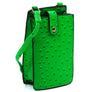 Ostrich Croc Crossbody Bag Cell Phone Purse