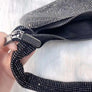 RHINESTONE SIMPLE SHOULDER BAG
