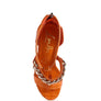 BONITA METAL CHAIN ZIP UP SANDAL