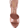 DROP DEAD PATENT CROC ULTRA HIGH PLATFORM SANDALS