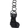 PIRI TOE RING TIE UP BLOCK SANDALS
