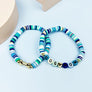 DOG MOM REUBBER BEADS BRACELET SET