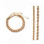 ROPE CHAIN DOUBLE LAYER BRACELET SET