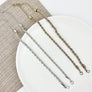 ROPE CHAIN DOUBLE LAYER BRACELET SET