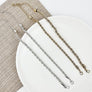 ROPE CHAIN DOUBLE LAYER BRACELET SET