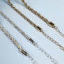 ROPE CHAIN DOUBLE LAYER BRACELET SET