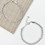 ROPE CHAIN DOUBLE LAYER BRACELET SET