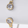 Designer Cubic Open Bangle