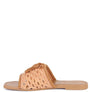 CEDAR HANDWOVEN NATURAL TASSEL FLATS