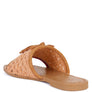 CEDAR HANDWOVEN NATURAL TASSEL FLATS