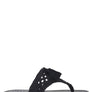 BEECH HANDWOVEN NATURAL SUEDE TASSEL THONG FLATS
