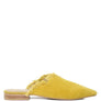 MOLLY FRAYED LEATHER MULES