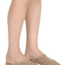 MOLLY FRAYED LEATHER MULES