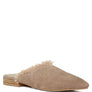 MOLLY FRAYED LEATHER MULES