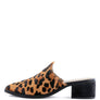 PALMA STACKED HEEL MULES