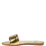 BRILLO JEWEL CROC FLATS