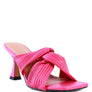 BATTLE EX KNOT STRAP SLIDE SANDALS