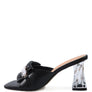 FANTASY CLEAR HEEL JEWEL SANDAL