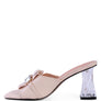 FANTASY CLEAR HEEL JEWEL SANDAL