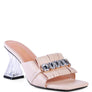 FANTASY CLEAR HEEL JEWEL SANDAL