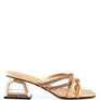PARISIAN CUT OUT HEEL DIAMANTE SANDALS