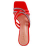 PARISIAN CUT OUT HEEL DIAMANTE SANDALS