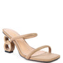 DOWNTOWN EXPERIMENT HEEL SLIDE SANDALS