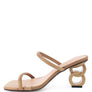 DOWNTOWN EXPERIMENT HEEL SLIDE SANDALS