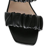 LADY LYNN GATHER AROUND SLIP-ON HEELED SANDAL
