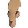 LADY LYNN GATHER AROUND SLIP-ON HEELED SANDAL