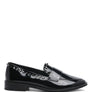 EMILIA Black Shine Forever Stud Penny Loafers