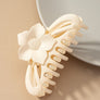Large hair Claw clip with flower handle