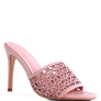 TEASE Woven Heeled Slides
