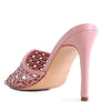 TEASE Woven Heeled Slides
