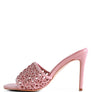 TEASE Woven Heeled Slides