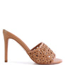 TEASE Woven Heeled Slides