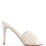 TEASE Woven Heeled Slides