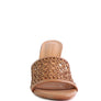 TEASE Woven Heeled Slides