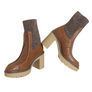 Diona J Oasis Society Melanie Ribbed Platform Sock Ankle Boots for Women