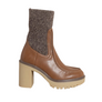 Diona J Oasis Society Melanie Ribbed Platform Sock Ankle Boots for Women